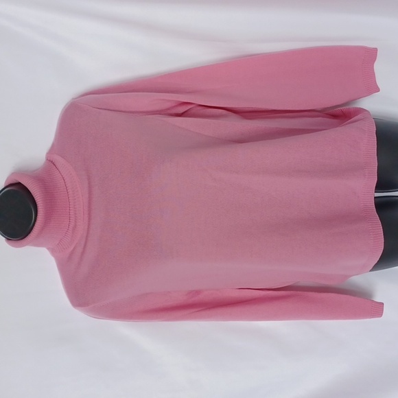 Pendleton Merino Wool Turtleneck, pink, EUC - Picture 1 of 7